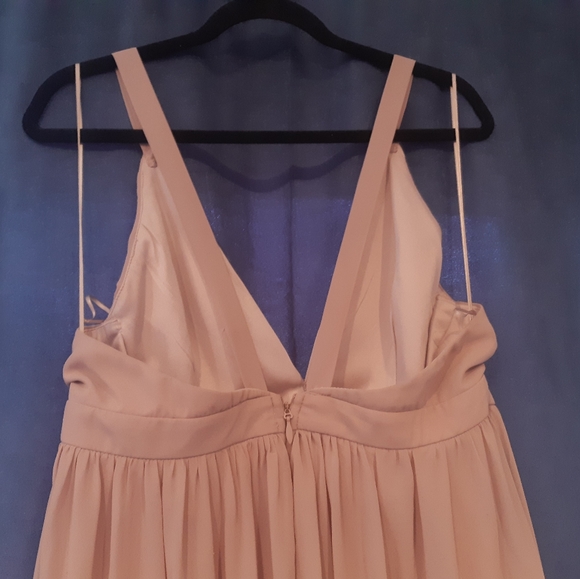 Mauve Maxi Dress from 1861 (with altered straps) - Picture 4 of 7